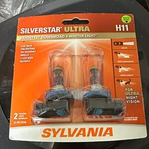 Sylvania SilverStar Ultra H11 Headlight Bulbs